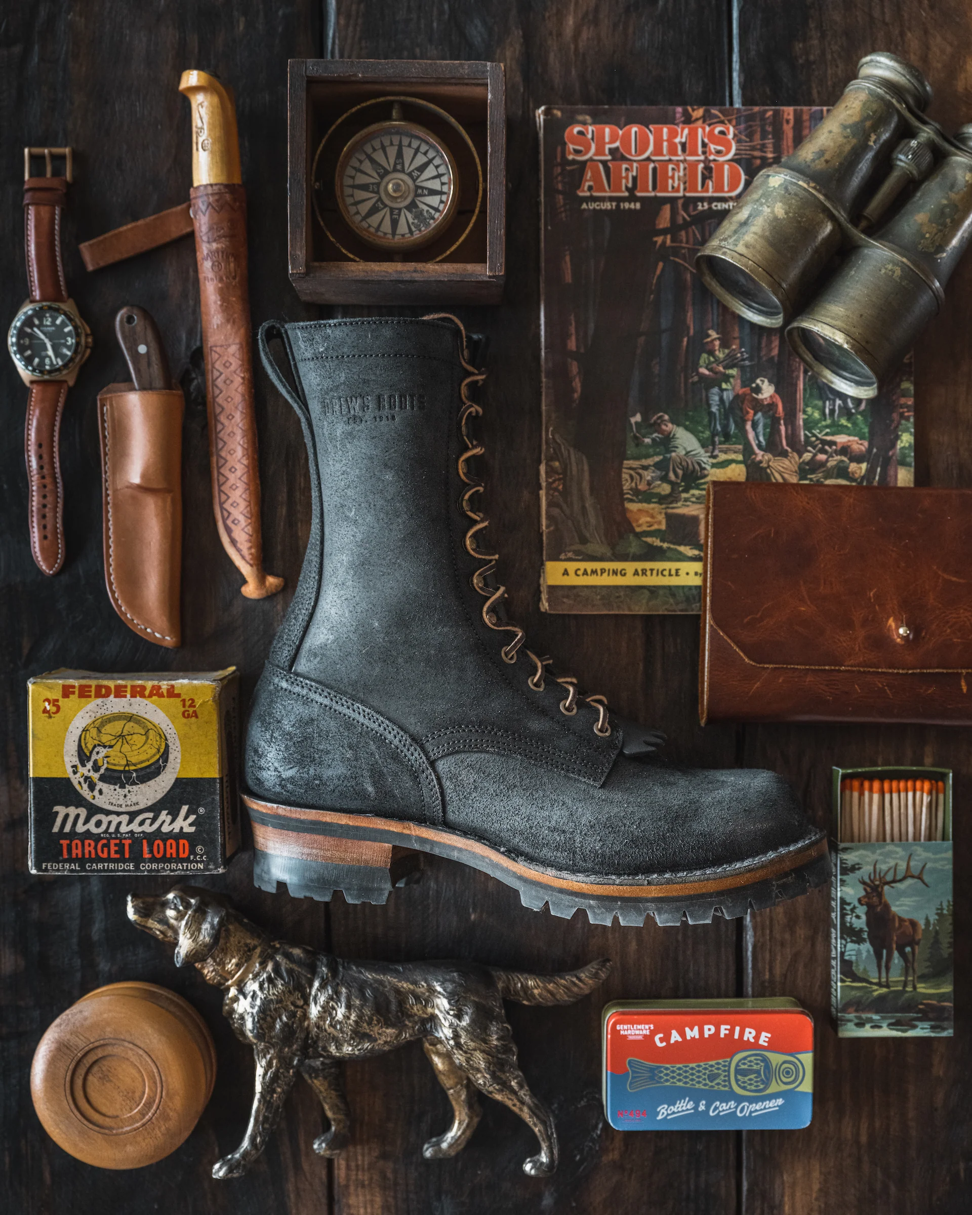 Drew's 10-Inch Logger - Black Smooth - Image 18