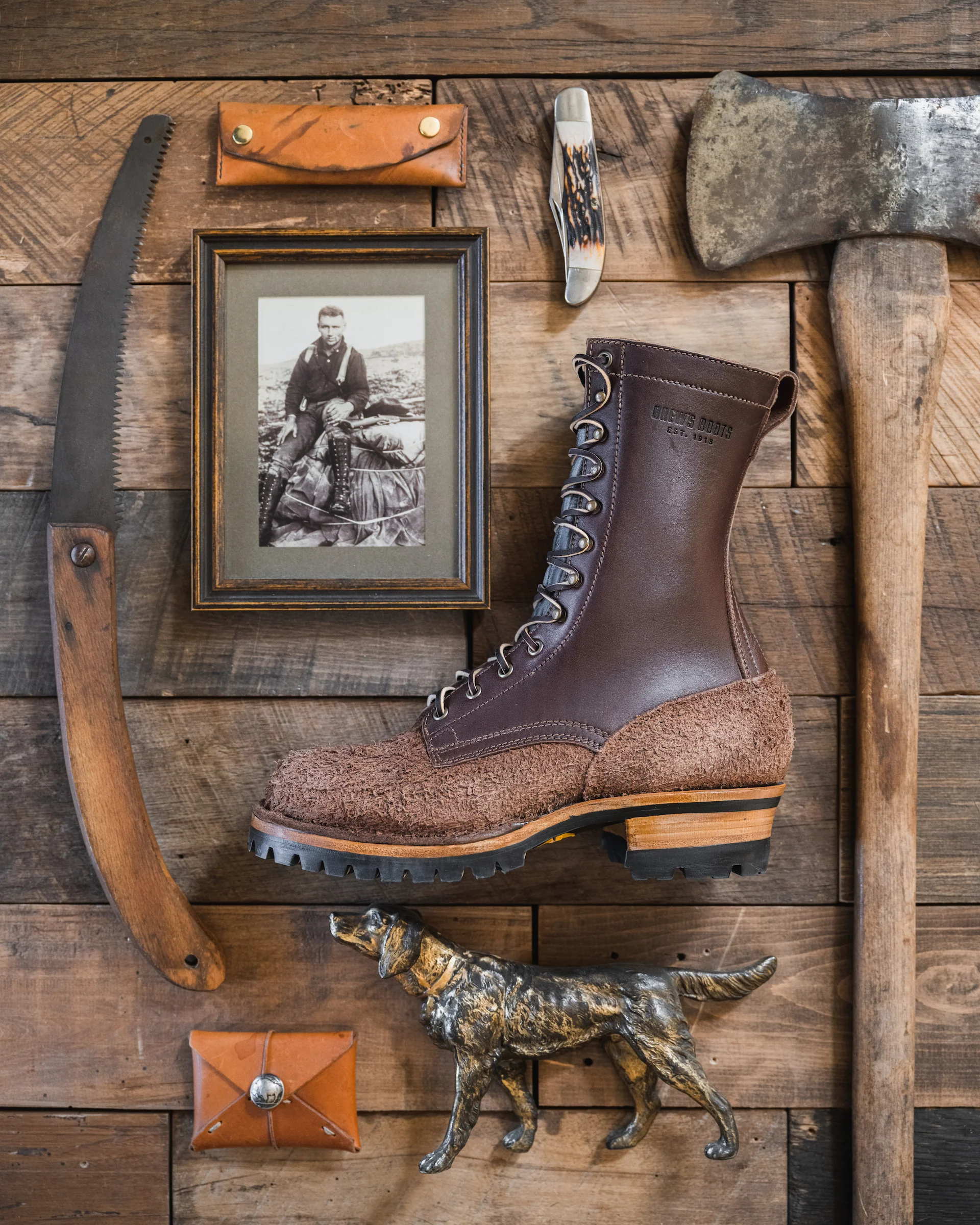 Drew's 10-Inch Logger - Brown Combo - Image 17