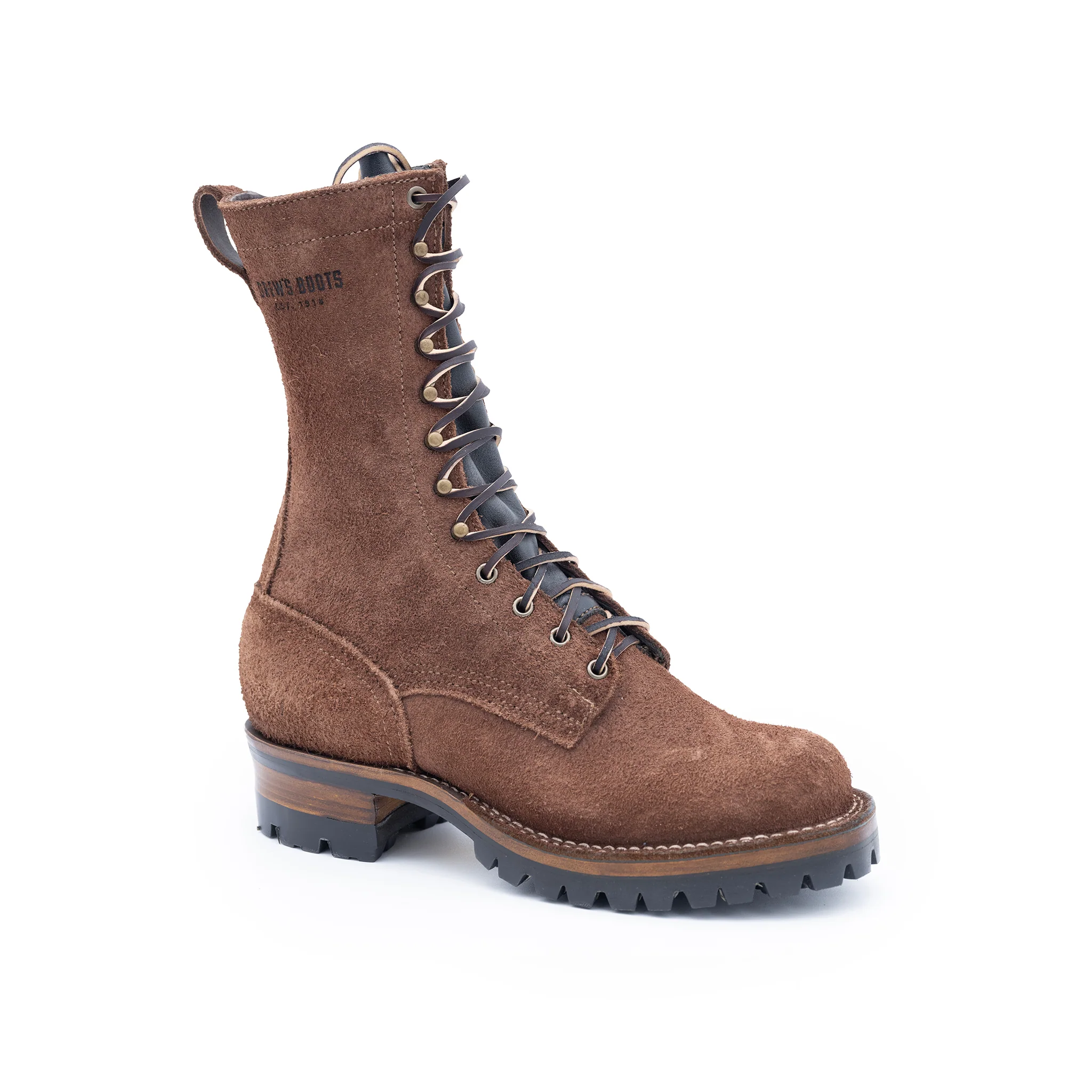 Drew’s 10” Logger Brown Rough Out - Image 4