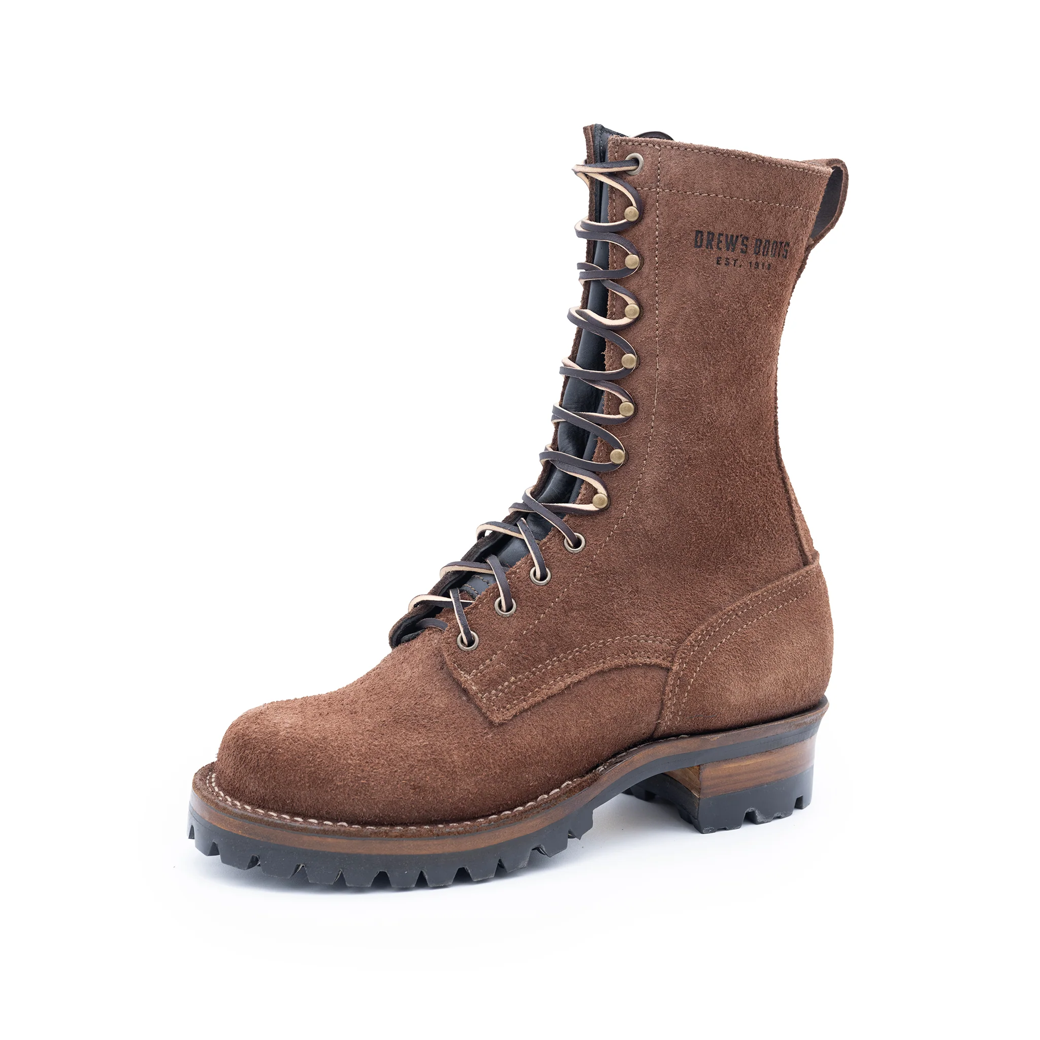 Drew’s 10” Logger Brown Rough Out - Image 5