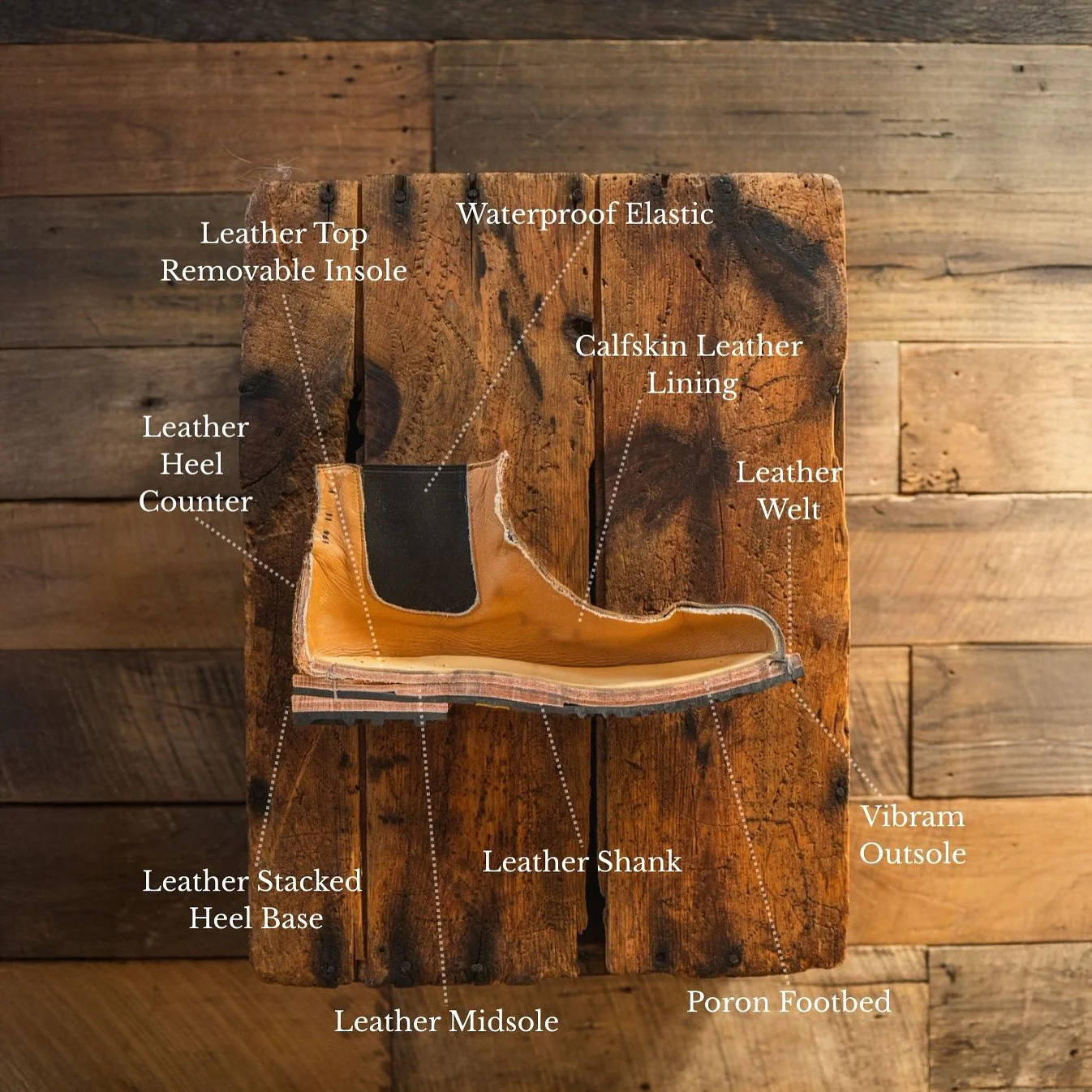 Drew's Women's Chelsea Peanut Bison - Image 7