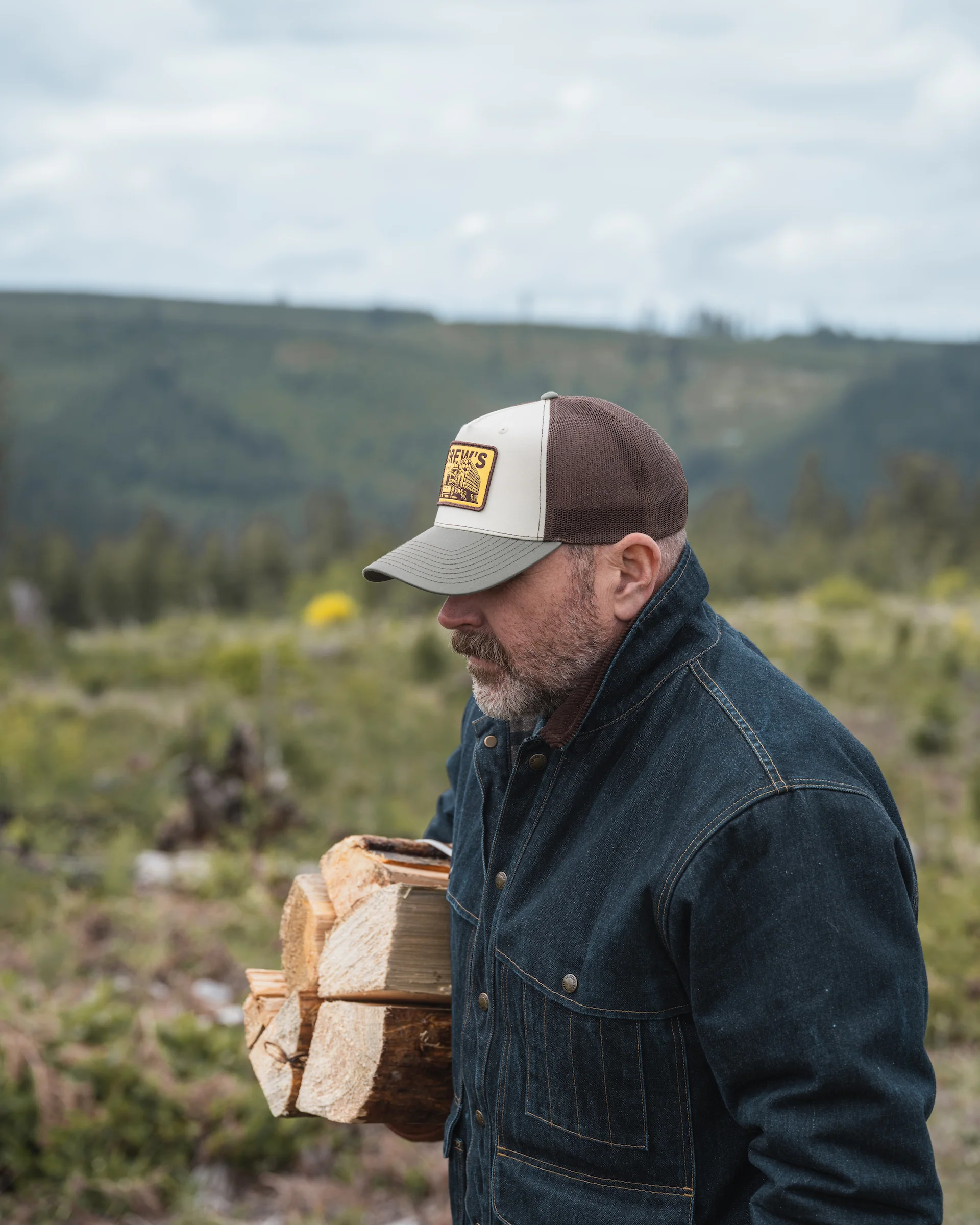 Drew's x Richardson Hi Pro Champ Trucker Cap - Logging - Image 3