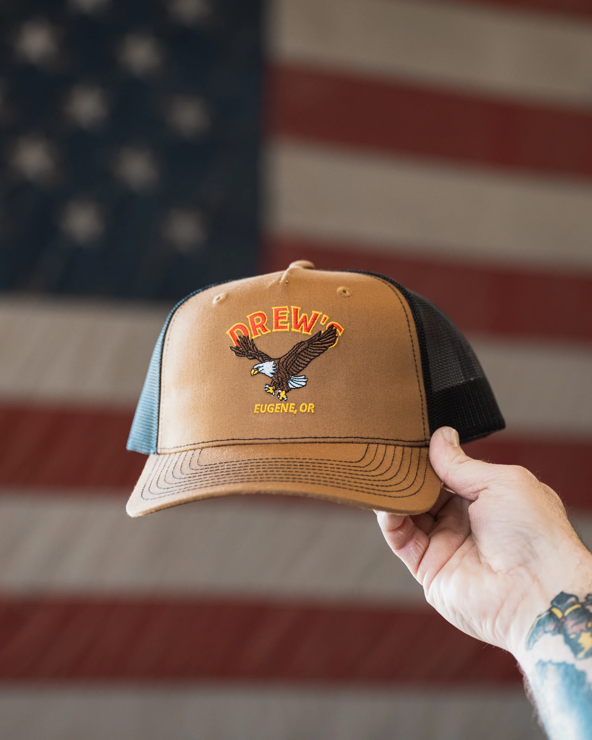 Drew's x Richardson Hi Pro Champ Trucker Cap - 'Merica - Image 3
