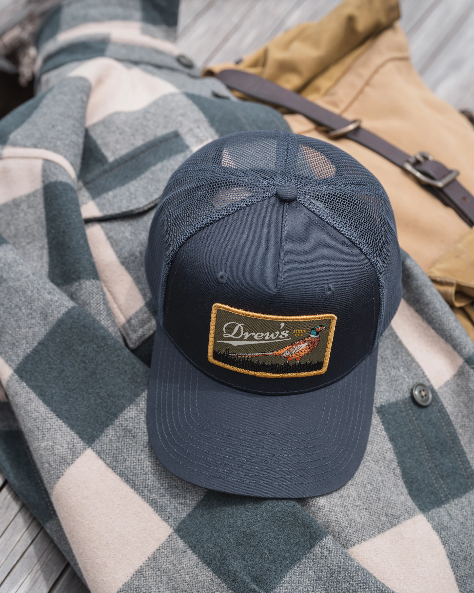 Drew's x Richardson Hi Pro Champ Trucker Cap - Rustfeather - Image 7