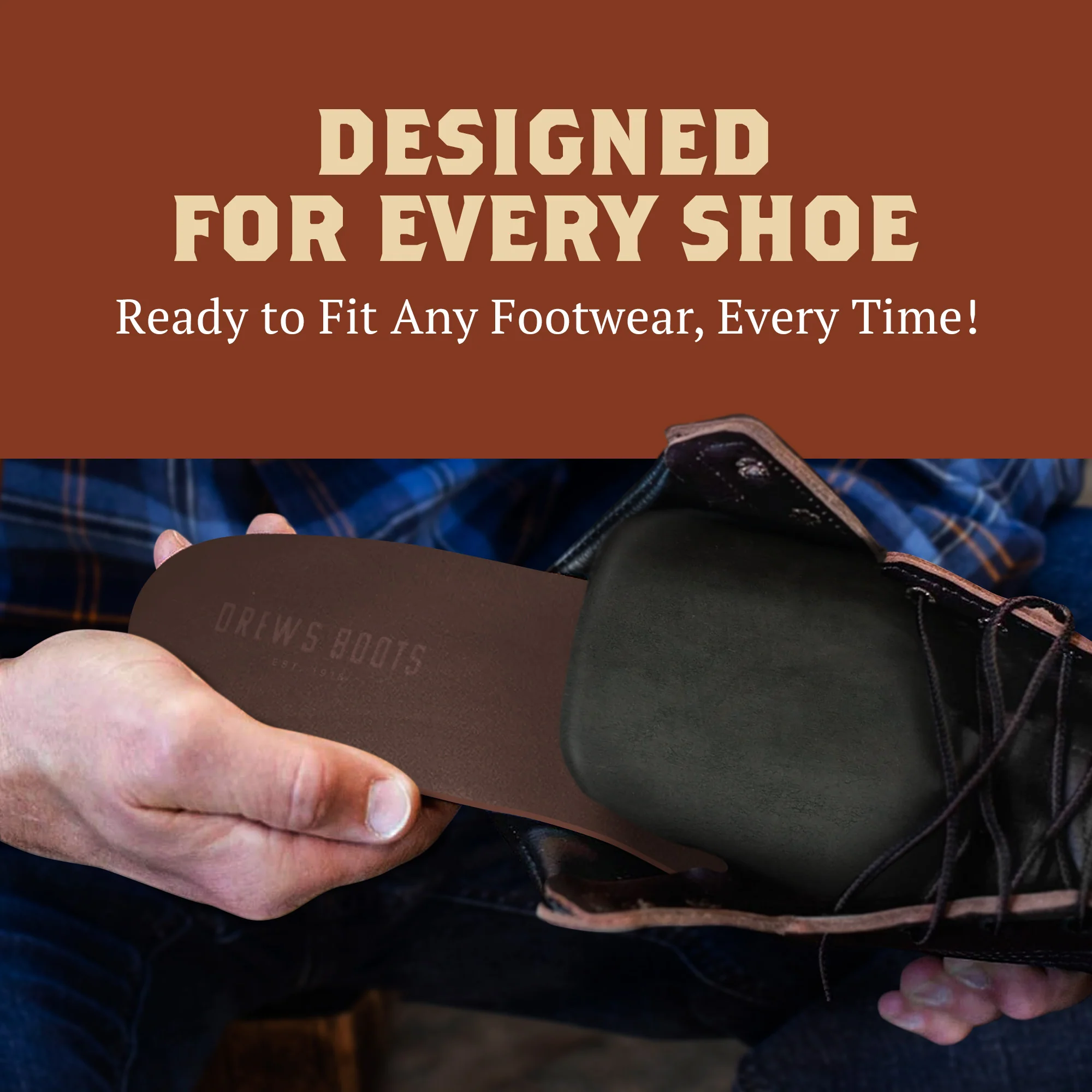 Leather Insole, Trim to Fit - Image 7